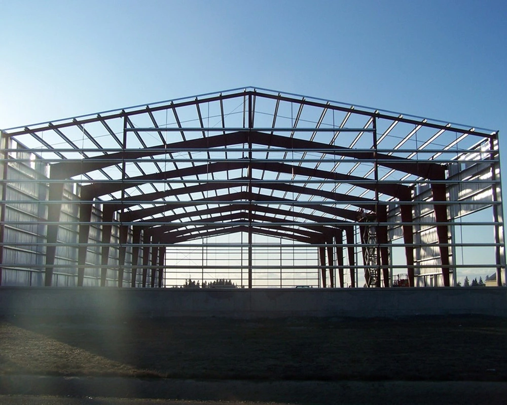 Low Cost Workshop Structural Fabrication Storage Shed Warehouse Construction Steel Building Material with Welded H Section